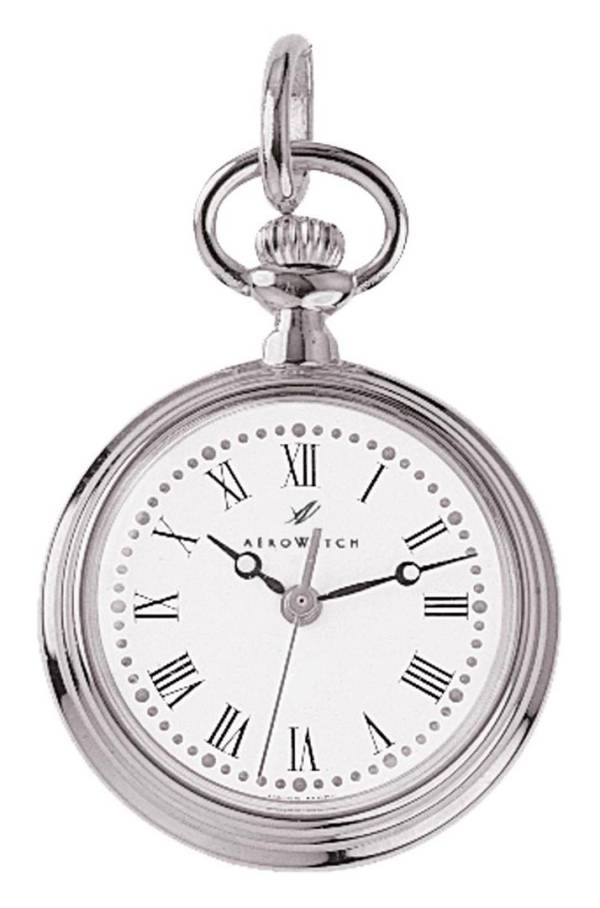Aérowatch, montre pendentif, quartz, acier