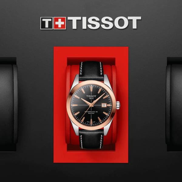 Tissot Gentleman Powermatic 80 Silicium 18K Gold