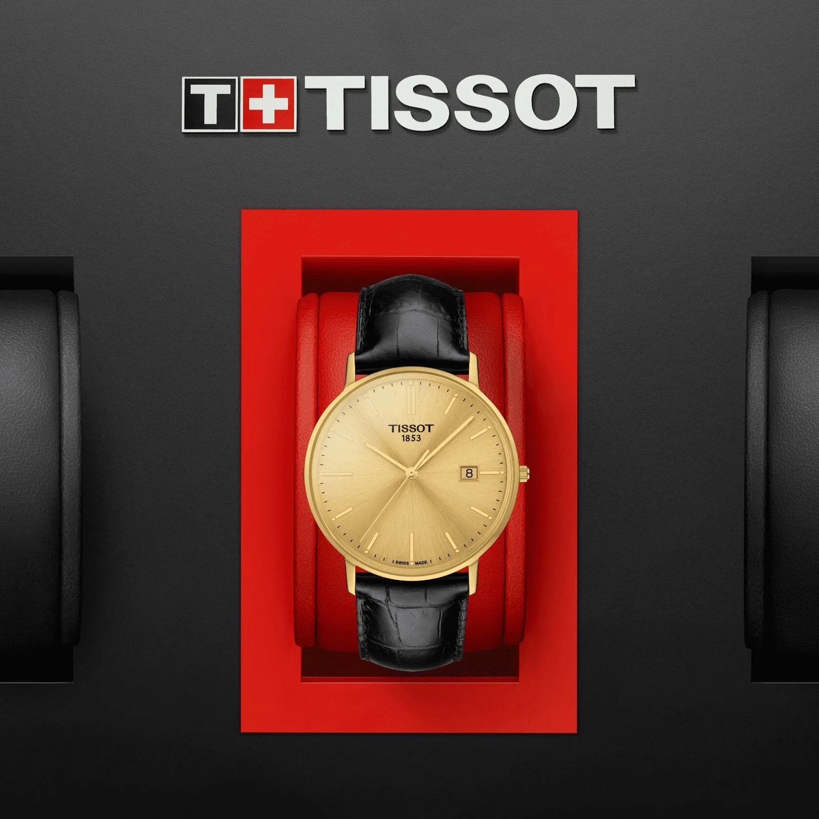 Tissot Goldrun Saphir 18 Karat Gold – Bild 5