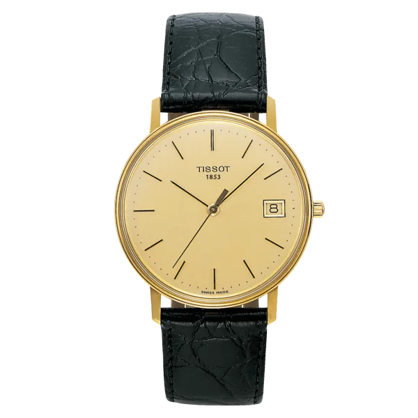 Tissot Goldrun Hesalite 18K Gold 33.7mm