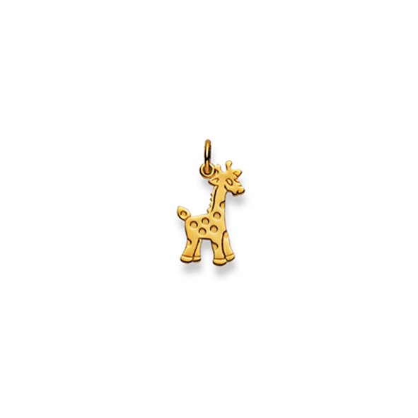 Pendentif Girafe or jaune 750/18 ct.