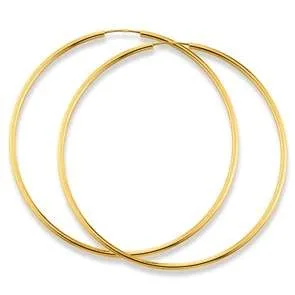Creolen aus Gelbgold 750/18 ct.