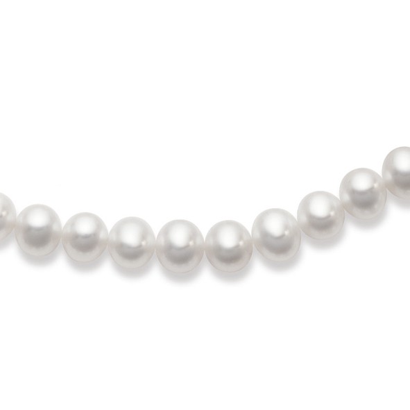 Collier de perles de culture d'eau douce 7.5-8 mm
