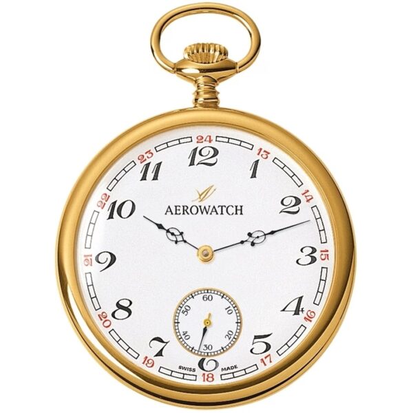 Montre de poche Aérowatch or 750/18 ct.