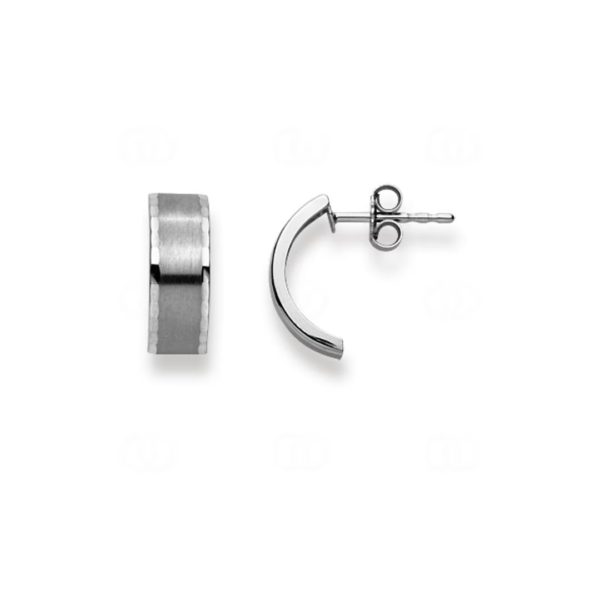 Clous d'oreilles Gold Collection en or blanc 750/18 ct