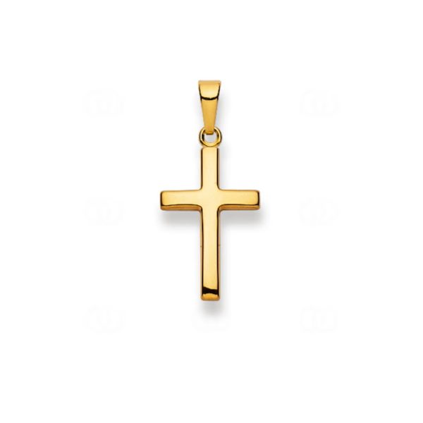 Pendentif croix or jaune 375/9 ct GOLD Collection