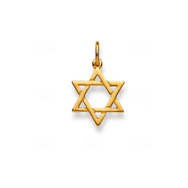 Anhänger Davidstern Gold 750/18 ct.