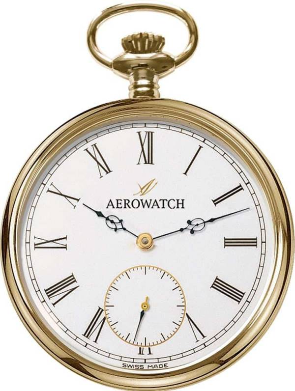 Aérowatch, montre de poche à remontage manuel