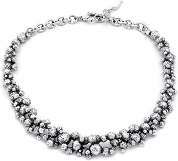 Collier Giovanni Raspini Bubbles argent 925, longueur 46 cm