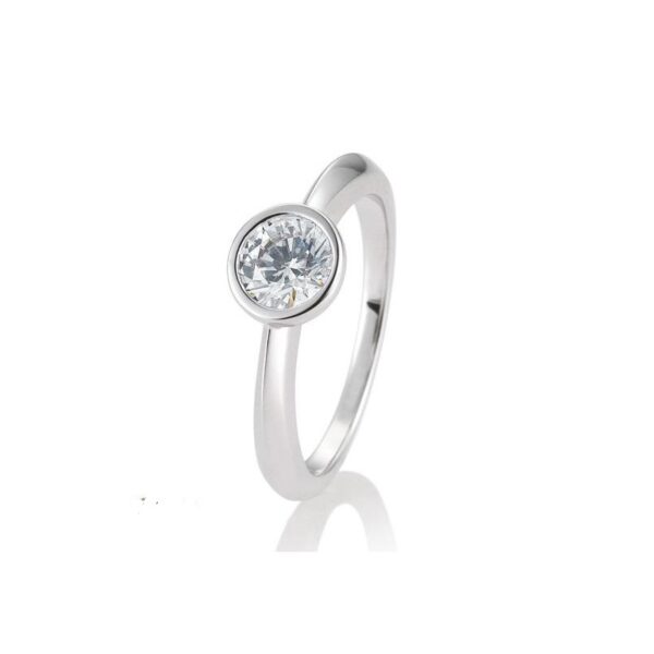 Solitaire-serti-clos-0-80-ct. or blanc 750/18 ct. lediamant.ch
