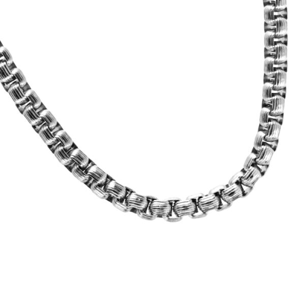 ROCHET - Halskette SLAVE, Stahl, 50 cm