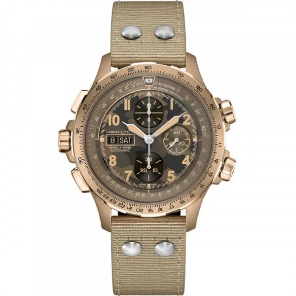 Hamilton Khaki Aviation X-Wind Auto Chrono Automatique | 45mm Camouflage