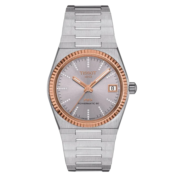 Tissot PRX Powermatic 80 Steel and 18K Gold