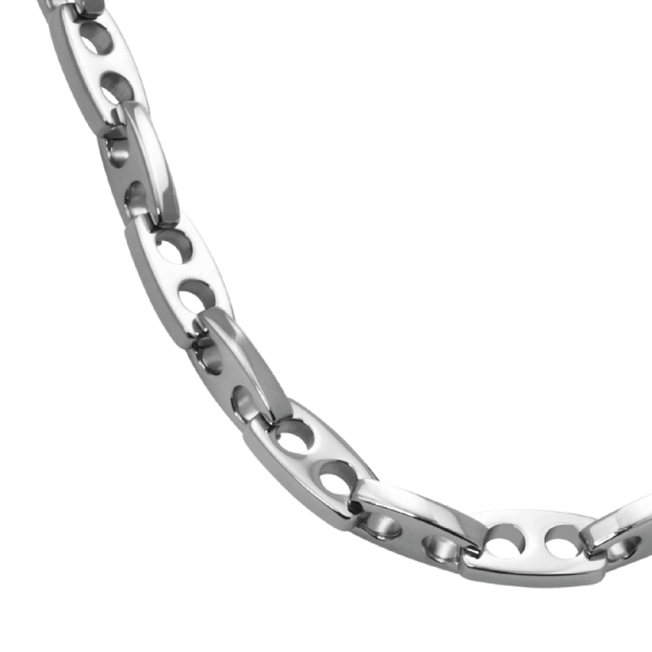 ROCHET - Halskette GALION, Stahl 6.5 mm, 51 cm