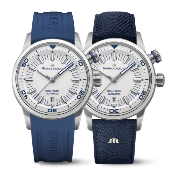 Montres Maurice Lacroix PONTOS S Plongeur 42mm Blanc