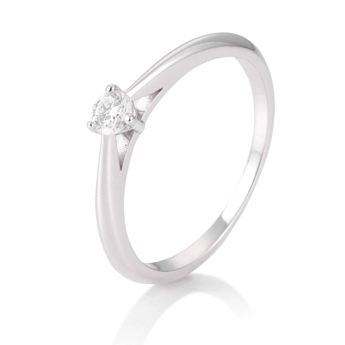 Bague solitaire sertissage 3 griffes