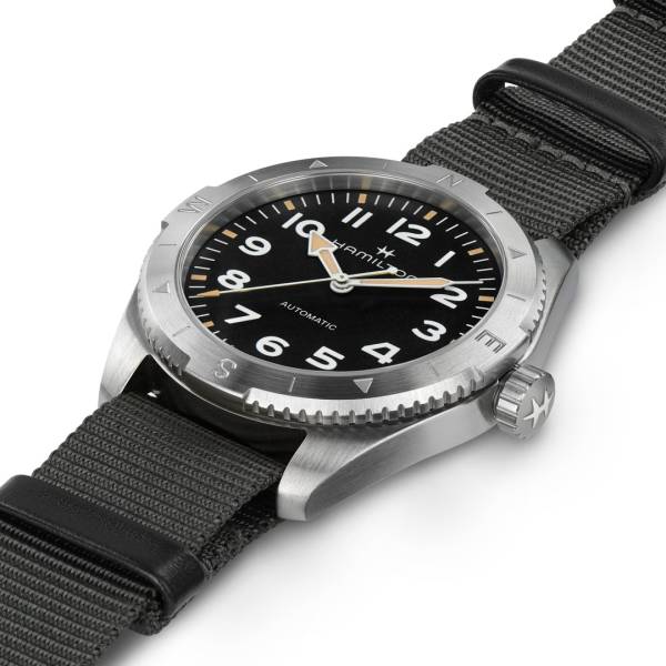 Montre Hamilton Khaki Field Expedition Auto Noir 41mm.