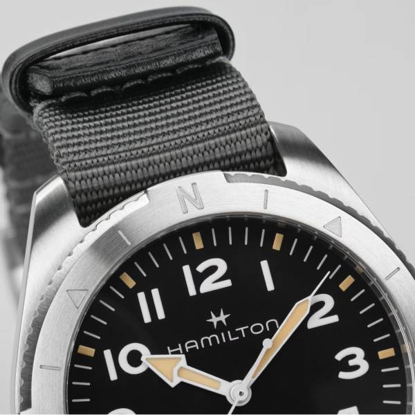 Montre Hamilton Khaki Field Expedition Auto Noir 41mm.