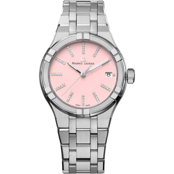 Montre Maurice Lacroix AIKON Quartz, cadran rose 35mm