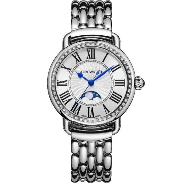Aerowatch 1942 Mondphase Diamonds