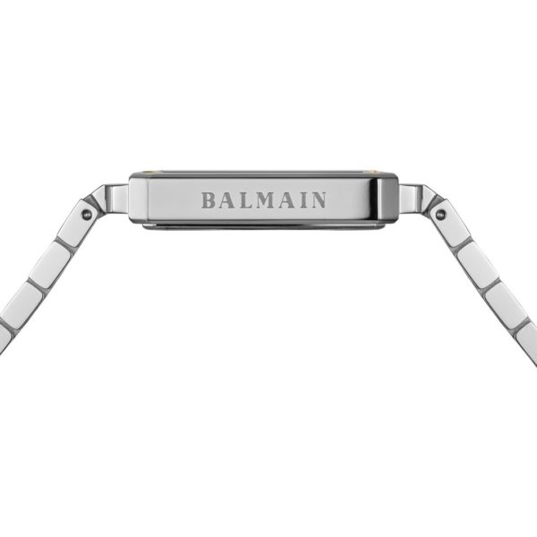 Bracelet Balmain Eirini en argent, logo visible