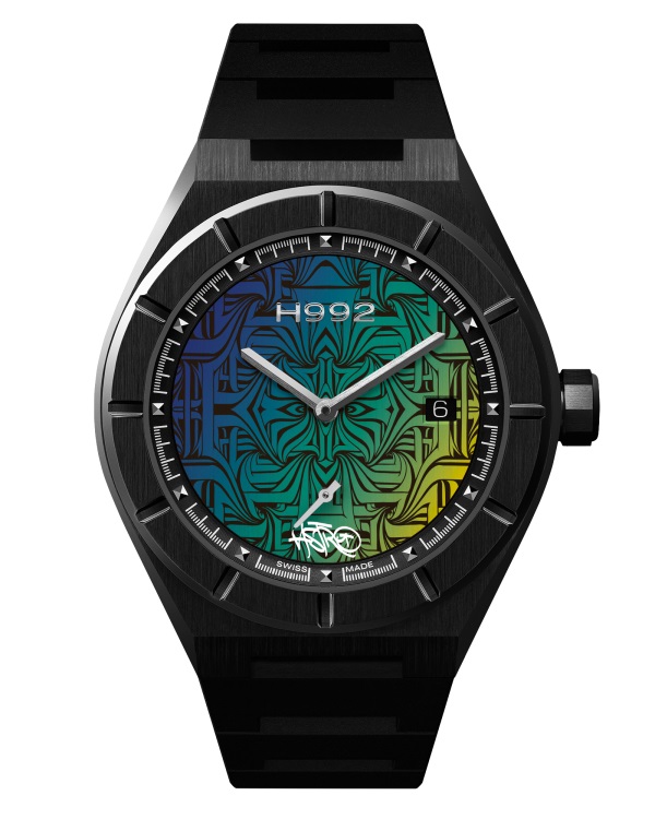 Montre H992 x ASTRO H1 avec cadran coloré