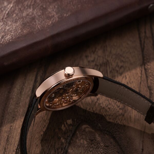 Montre Aerowatch Renaissance Classic Skeleton PVD or rose