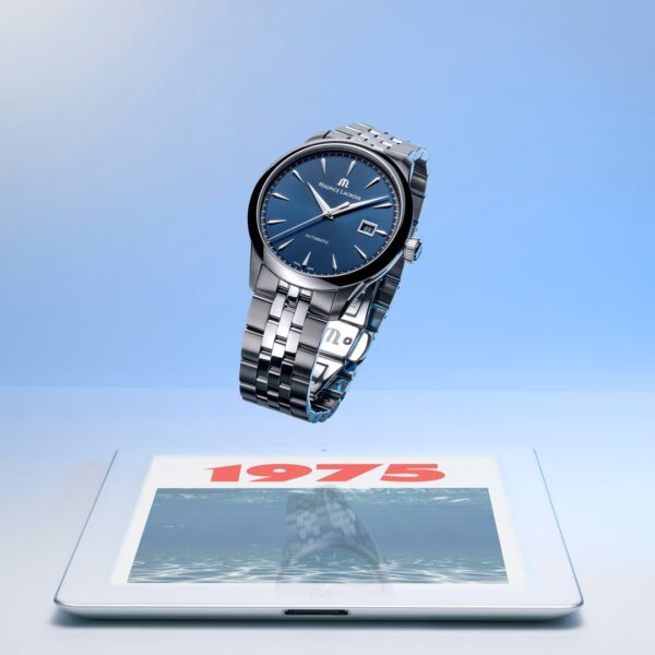 Montre Maurice Lacroix 1975 Automatic 40mm, cadran bleu
