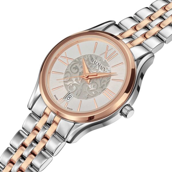 Montre Balmain Beleganza 27mm, cadran argenté
