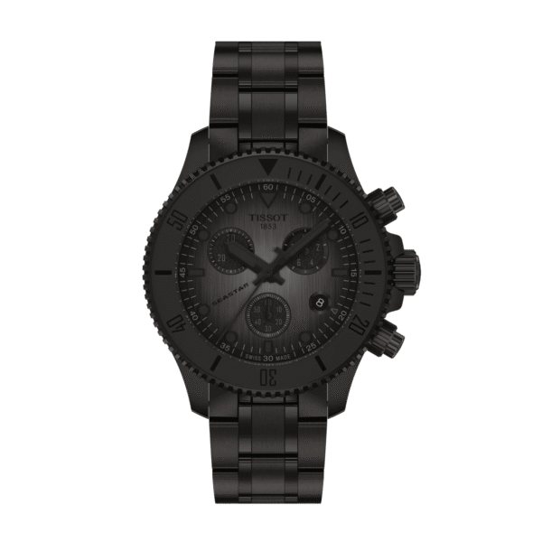 Montre Tissot Seastar 1000 Quartz Chronograph 38mm noire