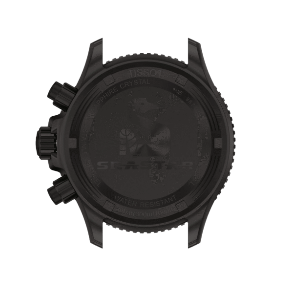 Montre Tissot Seastar 1000 Quartz Chronograph 38mm noire.