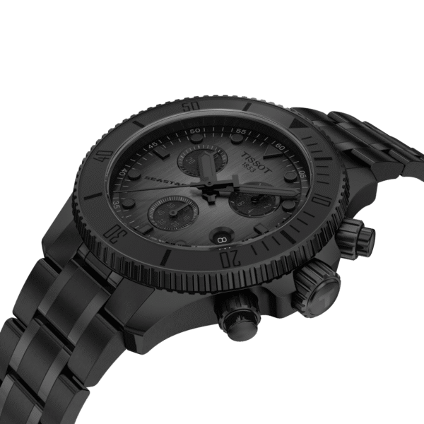 Montre Tissot Seastar 1000 Quartz Chronograph 38mm noire