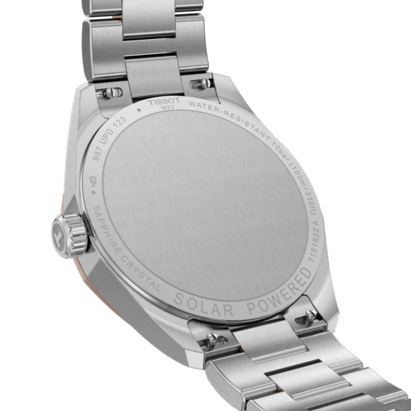 Montre Tissot PRC 100 Solar Quartz 34mm, vue arrière