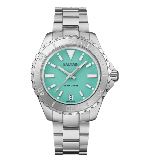 Montre Balmain Ophrys Lady 34.50 mm, cadran turquoise