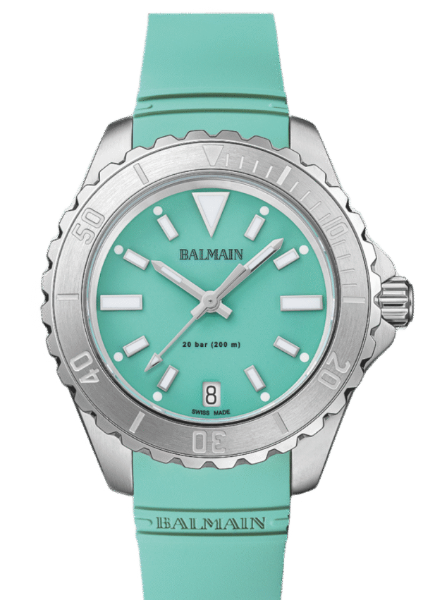 Montre Balmain Ophrys Lady 34.50 mm, cadran turquoise