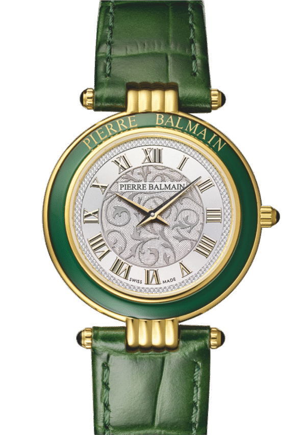 Montre Balmain Haute Elegance | 30 mm verte et dorée