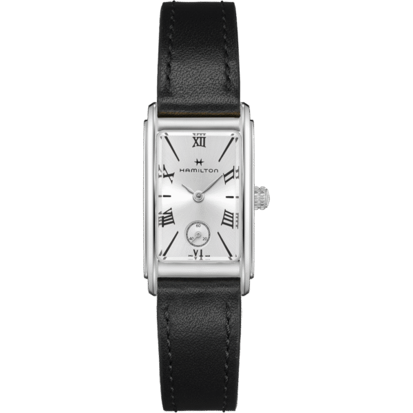 Montre Hamilton Ardmore Small, bracelet en cuir noir