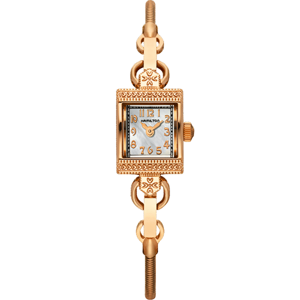 Montre Hamilton Lady Hamilton Vintage Quartz dorée