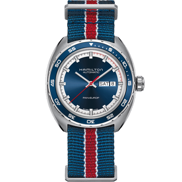 Hamilton Pan Europ Day Date Auto