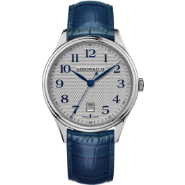 Montre Aerowatch Lady Quartz Eco, bracelet bleu
