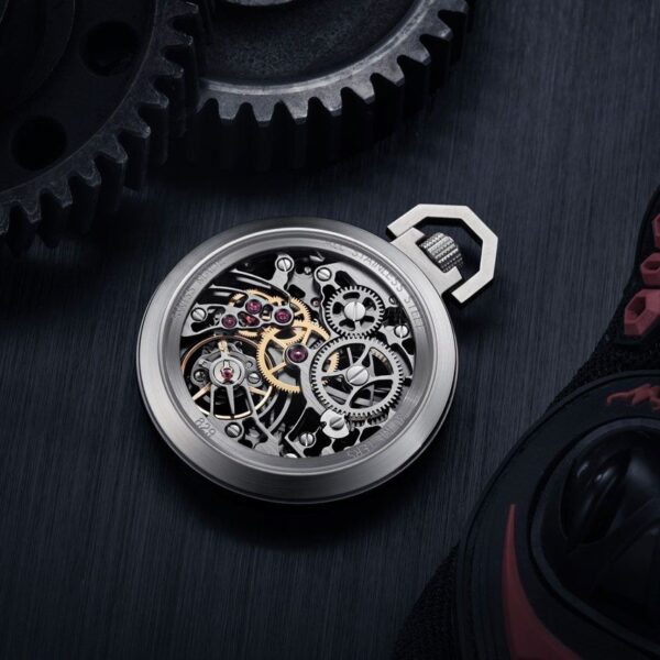 Montre Aerowatch Lépine Squelette avec mécanisme visible
