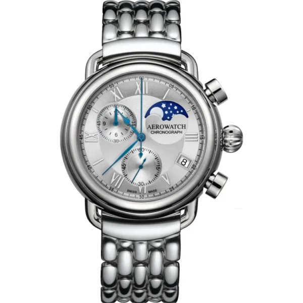 Montre Aerowatch Phase De Lune Chronographe Quartz