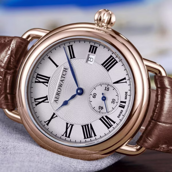Aerowatch 1942 Automatic Petite Seconde Rosé – Bild 2