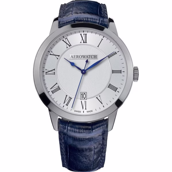 aerowatch Les grandes classiques argente 42mm a 42991 aa04