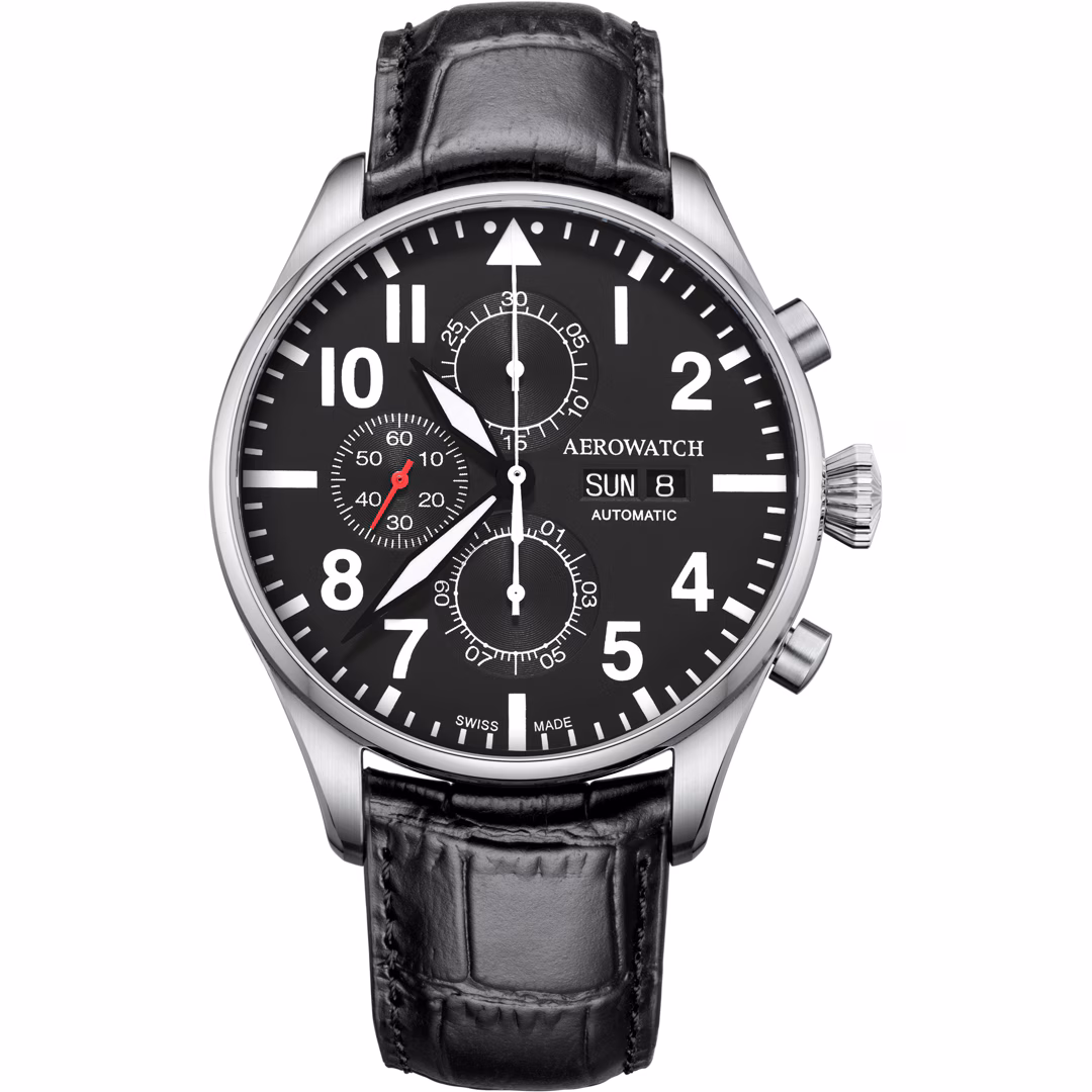 aerowatch-les-grandes-classiques-aviator-automatic-chrono-day-date-noir-a61989aa09