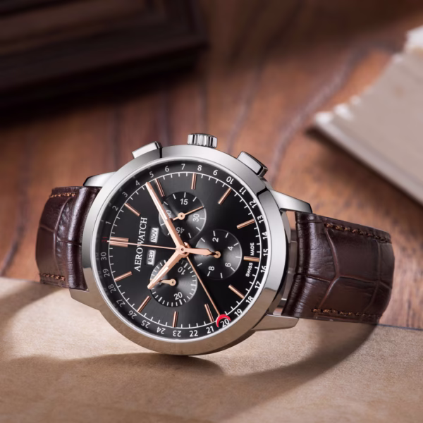 Aerowatch Les Grandes Classiques Chrono 42mm – Image 3