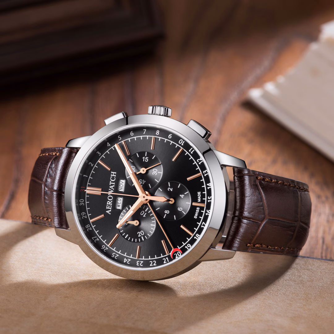 Aerowatch Les Grandes Classiques Chrono 42mm – Image 3