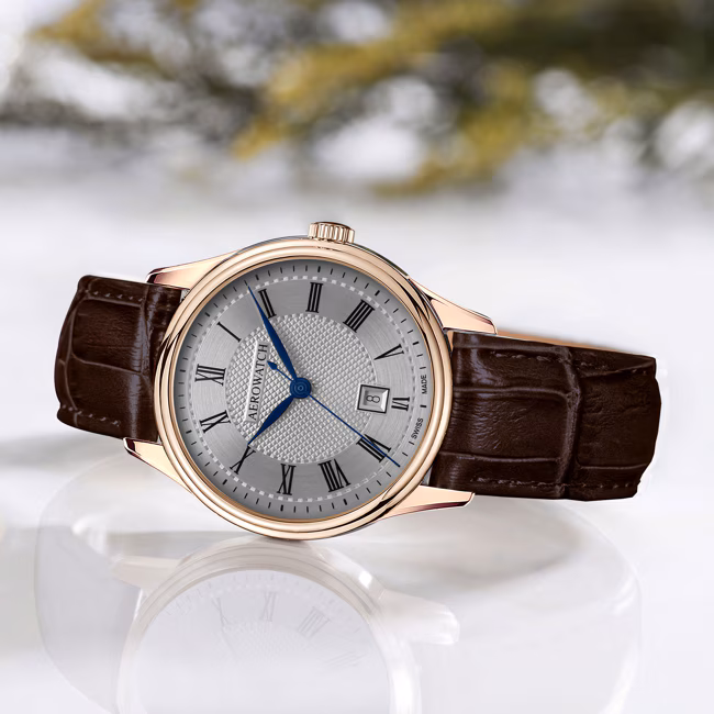 Aerowatch Les Grandes Classiques Lady Quarz Römischer 31mm – Bild 2