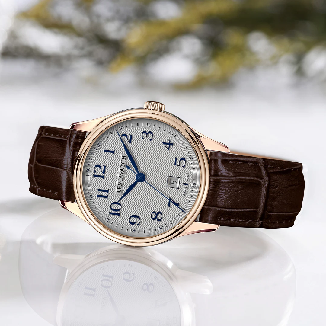 Aerowatch Les Grandes Classiques Lady Quarz Rosé 31mm – Bild 2