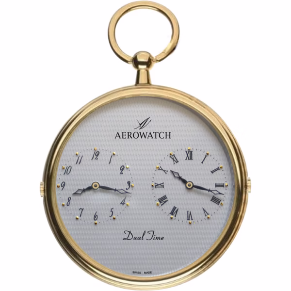 aerowatch-montre-de-poche-lepine-quartz-dual-time-doree-05826ja02